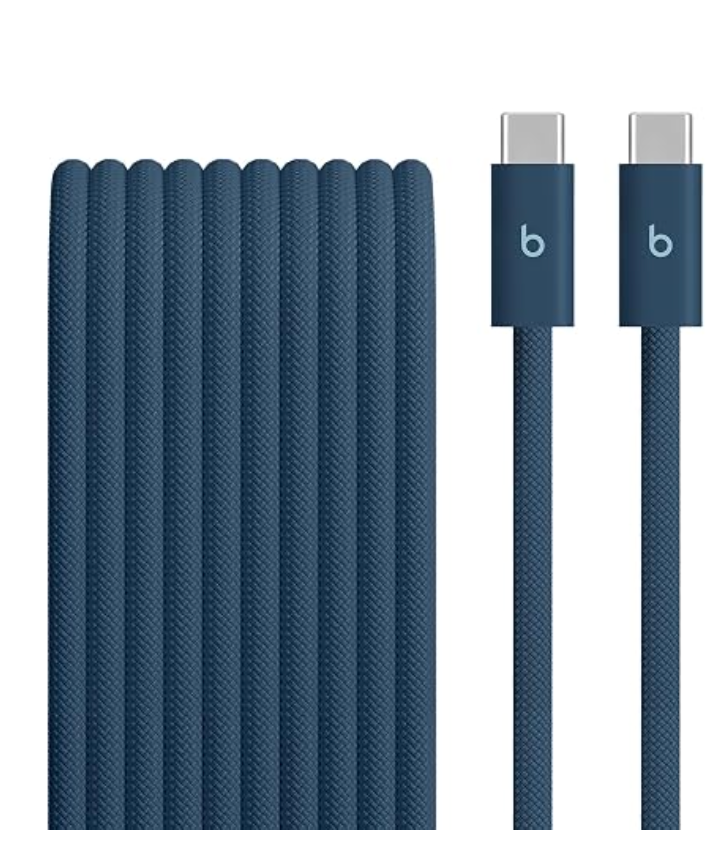 Beats C타입 to C타입 브레이드 케이블 240W 전체 외관